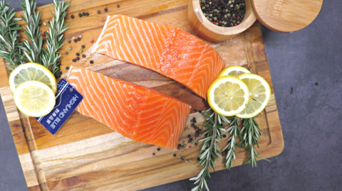 Wester Ross Salmon, Portions